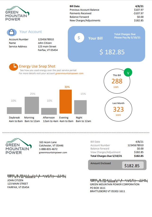  Minol USA business utility bill 